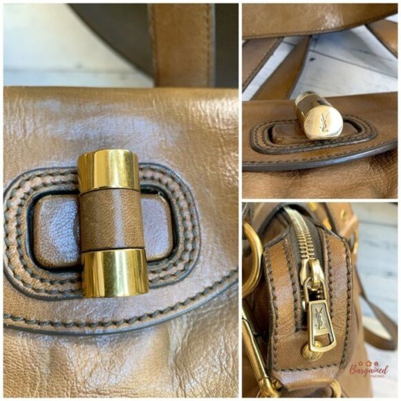 ❤️ AUTHENTIC YVES SAINT LAURENT RIVE GAUCHE BAG - Picture 2 of 15